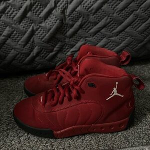 Air Jordan's red, size 2Y